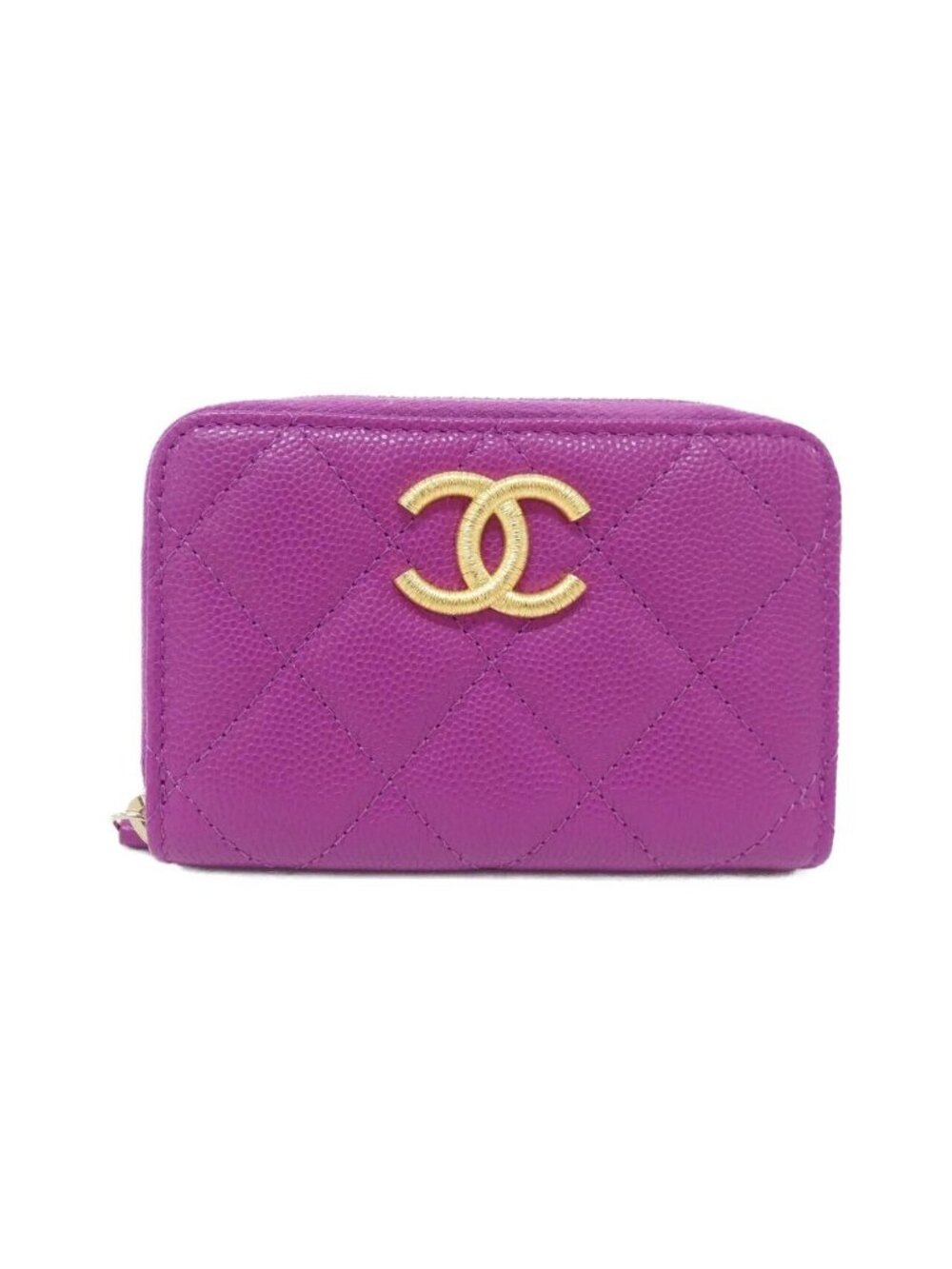 Chanel Coin Purse Purple